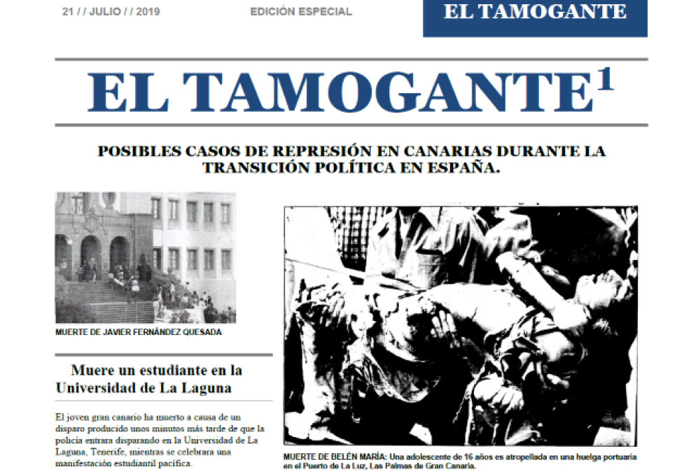 «El Tamogante. La represión en Canarias durante la Transición»