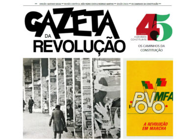 «Gazeta da Revolução. Os 45 anos da Assembleia Constituinte»