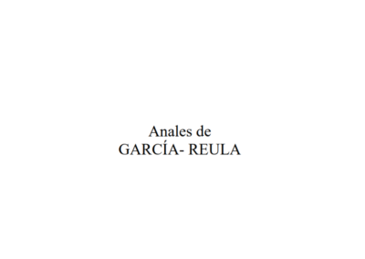 «Anales de García Reula»