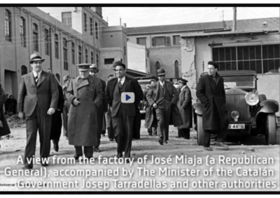“Les Indústries de Guerra a Catalunya (1936-1939). F-14, la fàbrica dels salesians” (Vídeo)