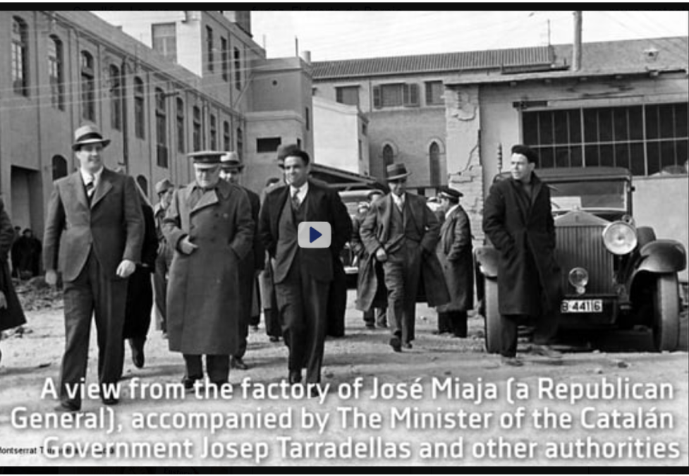 “Les Indústries de Guerra a Catalunya (1936-1939). F-14, la fàbrica dels salesians” (Vídeo)